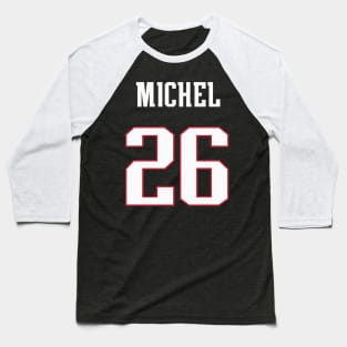 Sony Michel Patriots Baseball T-Shirt